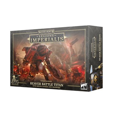 Legions Imperialis: Reaver Battle Titan with Melta and Chainfist (PREORDER) December 2, 2023 - Card Brawlers | Quebec | Canada | Yu-Gi-Oh!