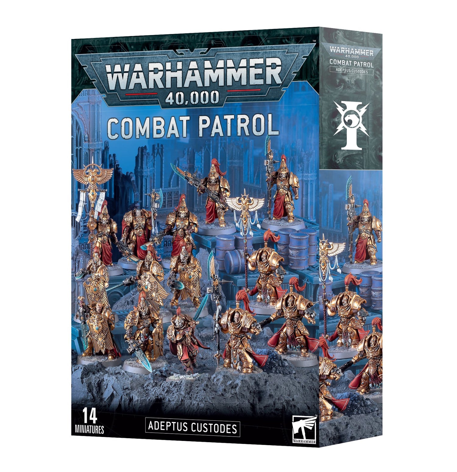 Combat Patrol: Adeptus Custodes (NEW) (PREORDER) April 27, 2024 - Card Brawlers | Quebec | Canada | Yu-Gi-Oh!
