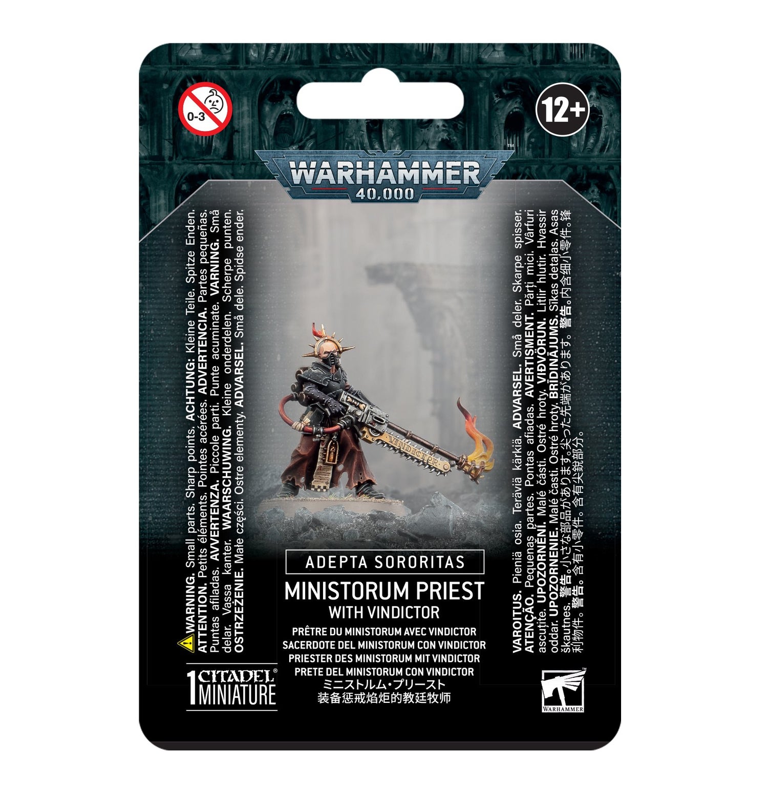 Adepta Sororitas: Ministorum Priest with Vindicator - Games Workshop - Card Brawlers | Quebec | Canada |