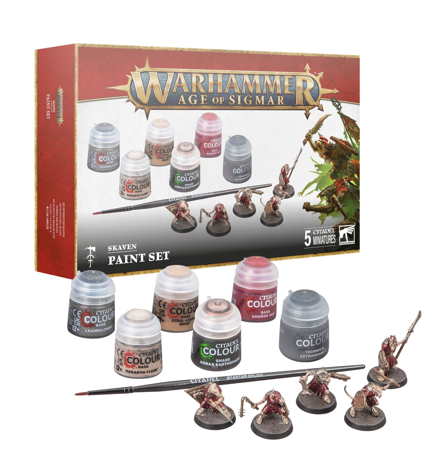 Warhammer Age of Sigmar: Skaven Paint Set - Games Workshop - Card Brawlers | Quebec | Canada |