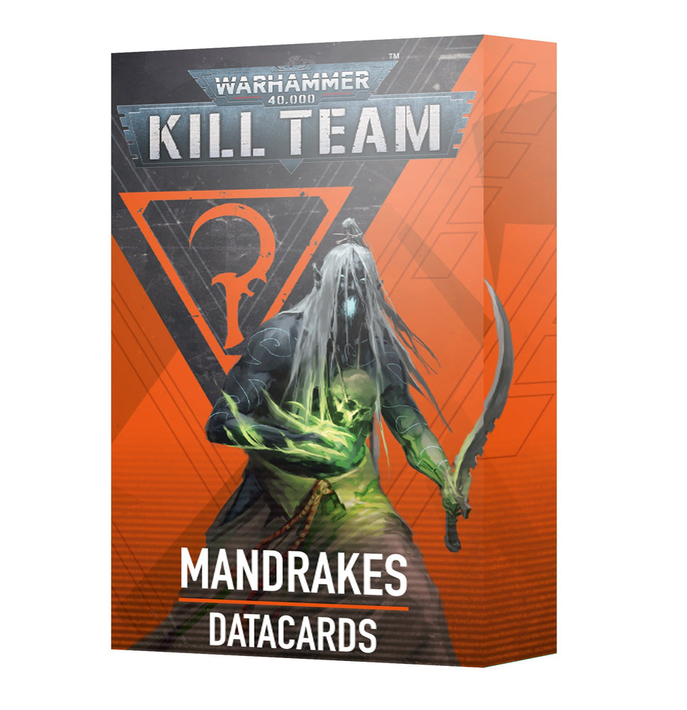 Warhammer 40,000: Kill Team Datacards: Mandrakes