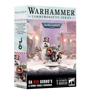 Warhammer 40k Commemorative Series: Da RED Gobbo's A-Bomb-Inable Snowman