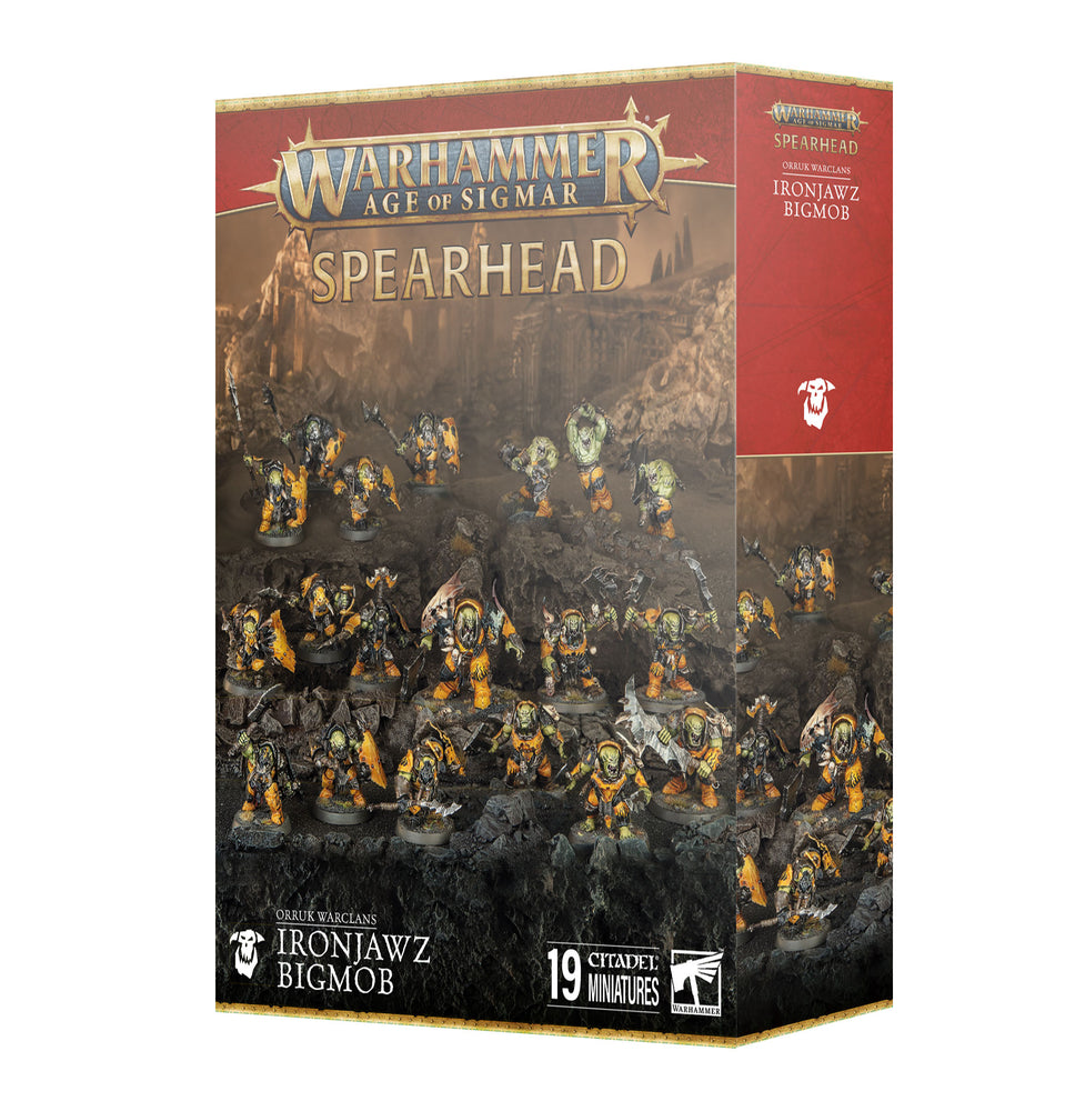 Spearhead: Orruk Warclans - Ironjawz Bigmob (PREORDER) January 18, 2024