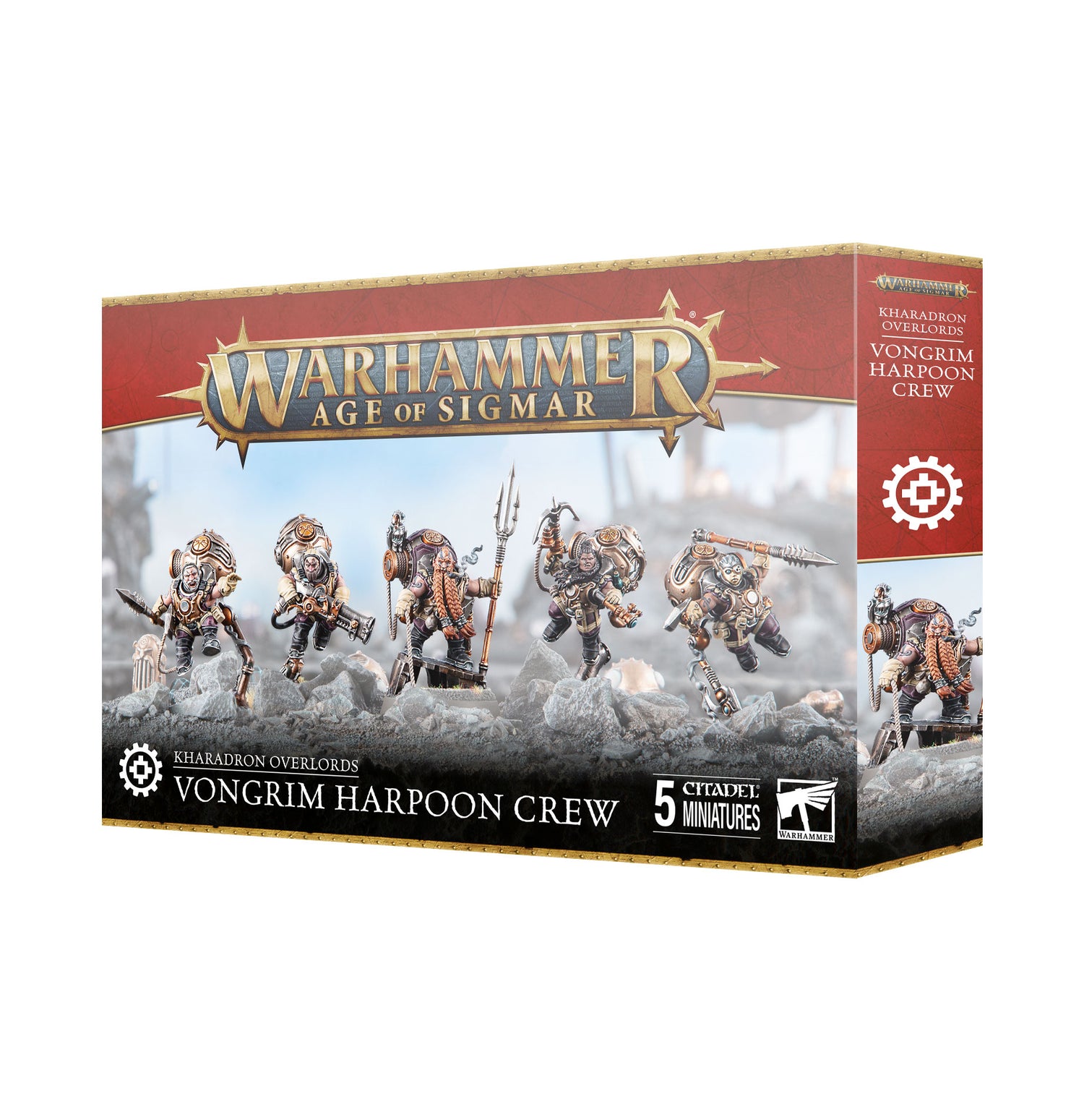 Kharadron Overlords: Vongrim Harpoon Crew (PREORDER) August 2, 2025 - Games Workshop - Card Brawlers | Quebec | Canada |