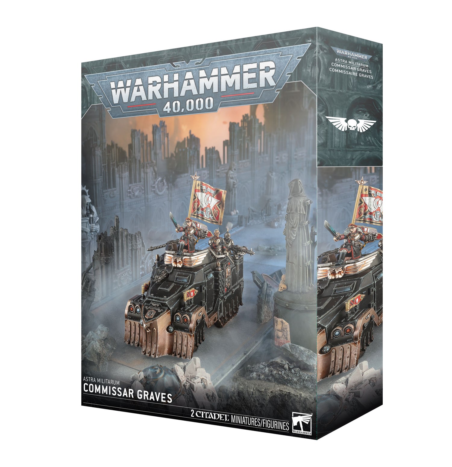 Warhammer 40k - Astra Militarum - Commissar Graves - Games Workshop - Card Brawlers | Quebec | Canada |