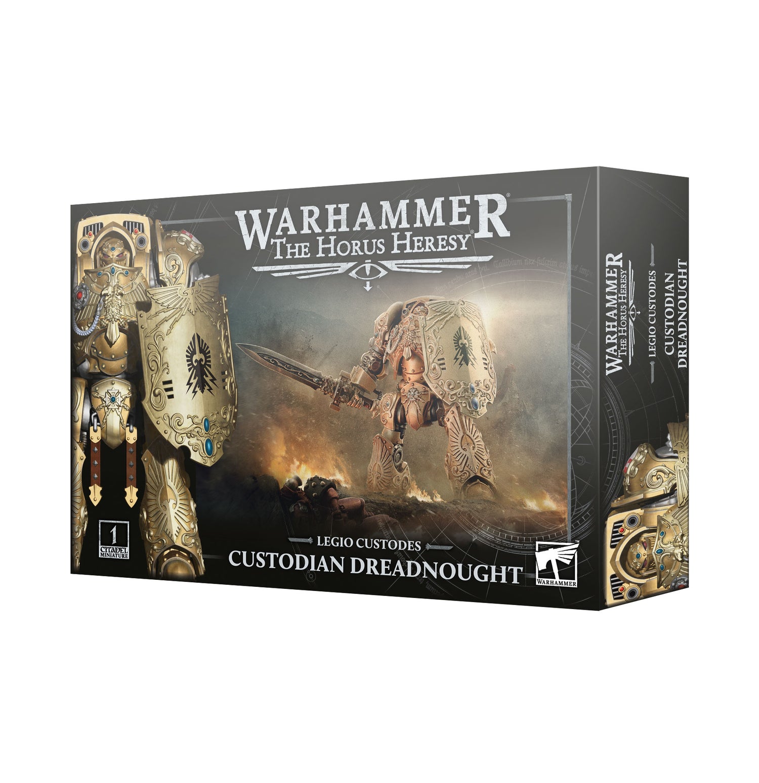 The Horus Heresy - Legio Custodes - Custodian Dreadnought - Games Workshop - Card Brawlers | Quebec | Canada |