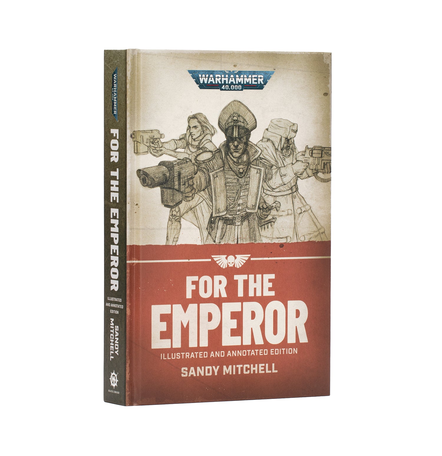 Black Library - Ciaphas Cain: For the Emperor (Illustrated Hardback) (PREORDER) July 11, 2026