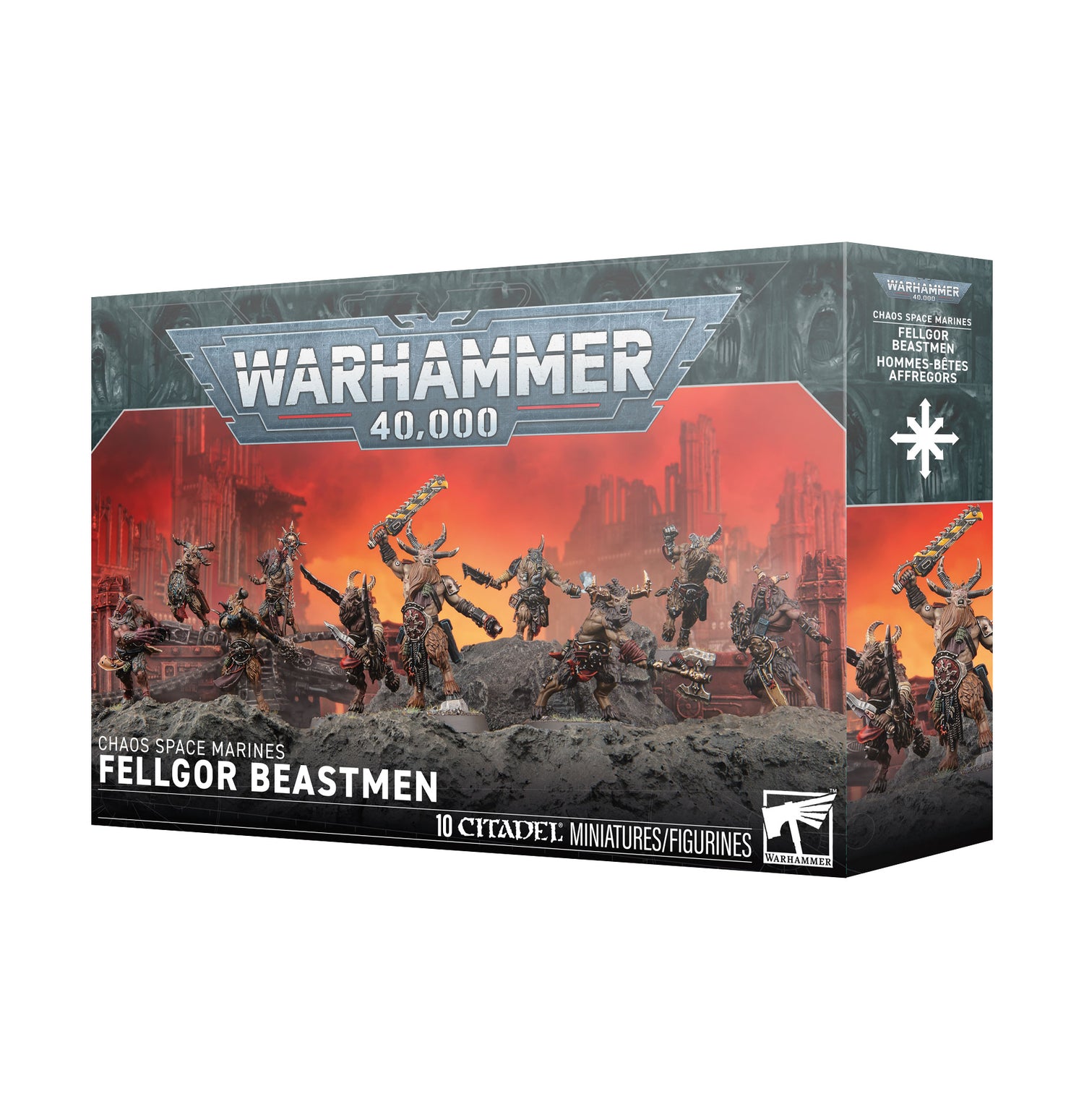 Warhammer 40k - Chaos Space Marines - Fellgor Beastmen (PREORDER) August 8, 2026