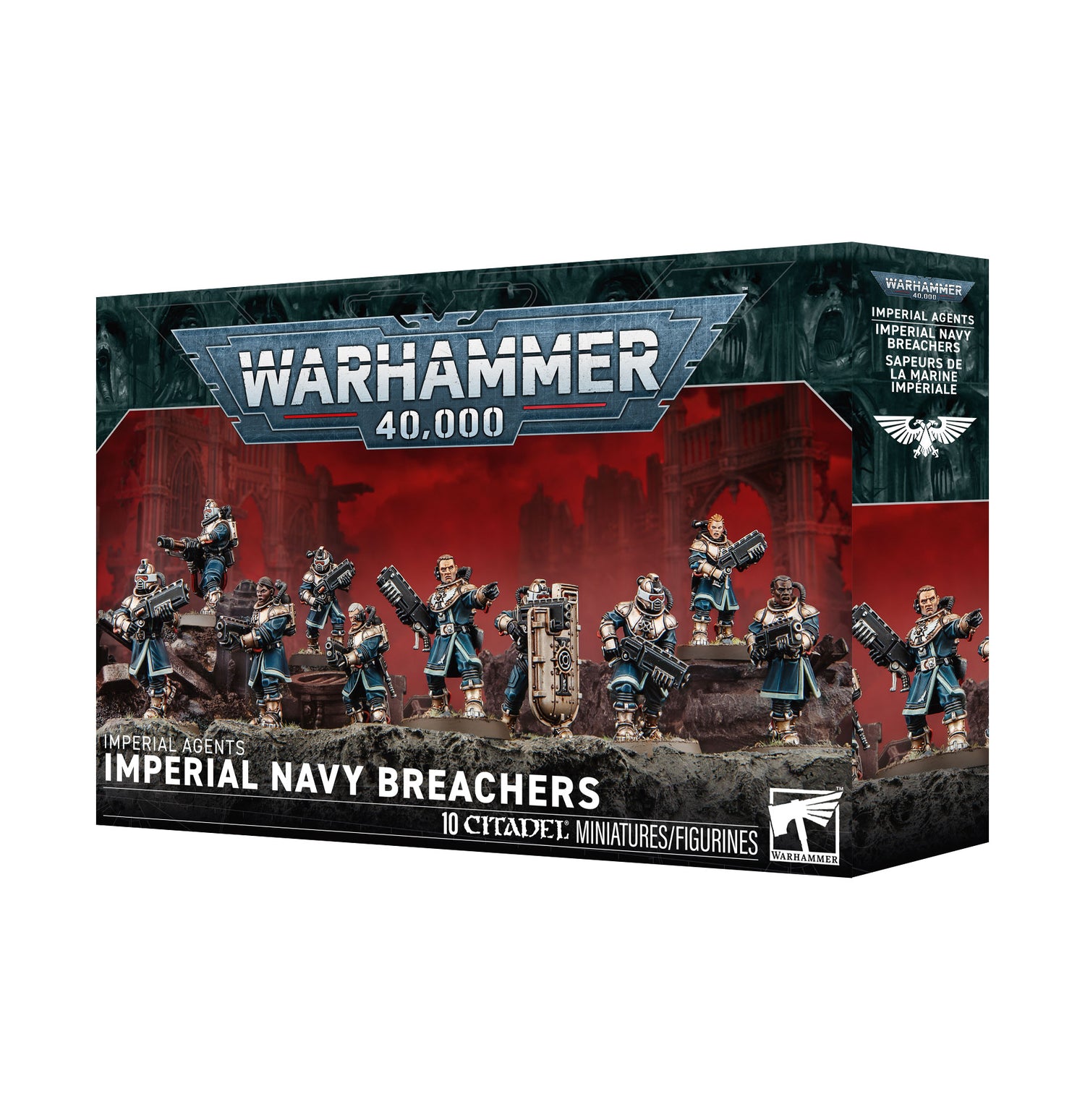 Warhammer 40k - Imperial Agents - Imperial Navy Breachers (PREORDER) August 8, 2026