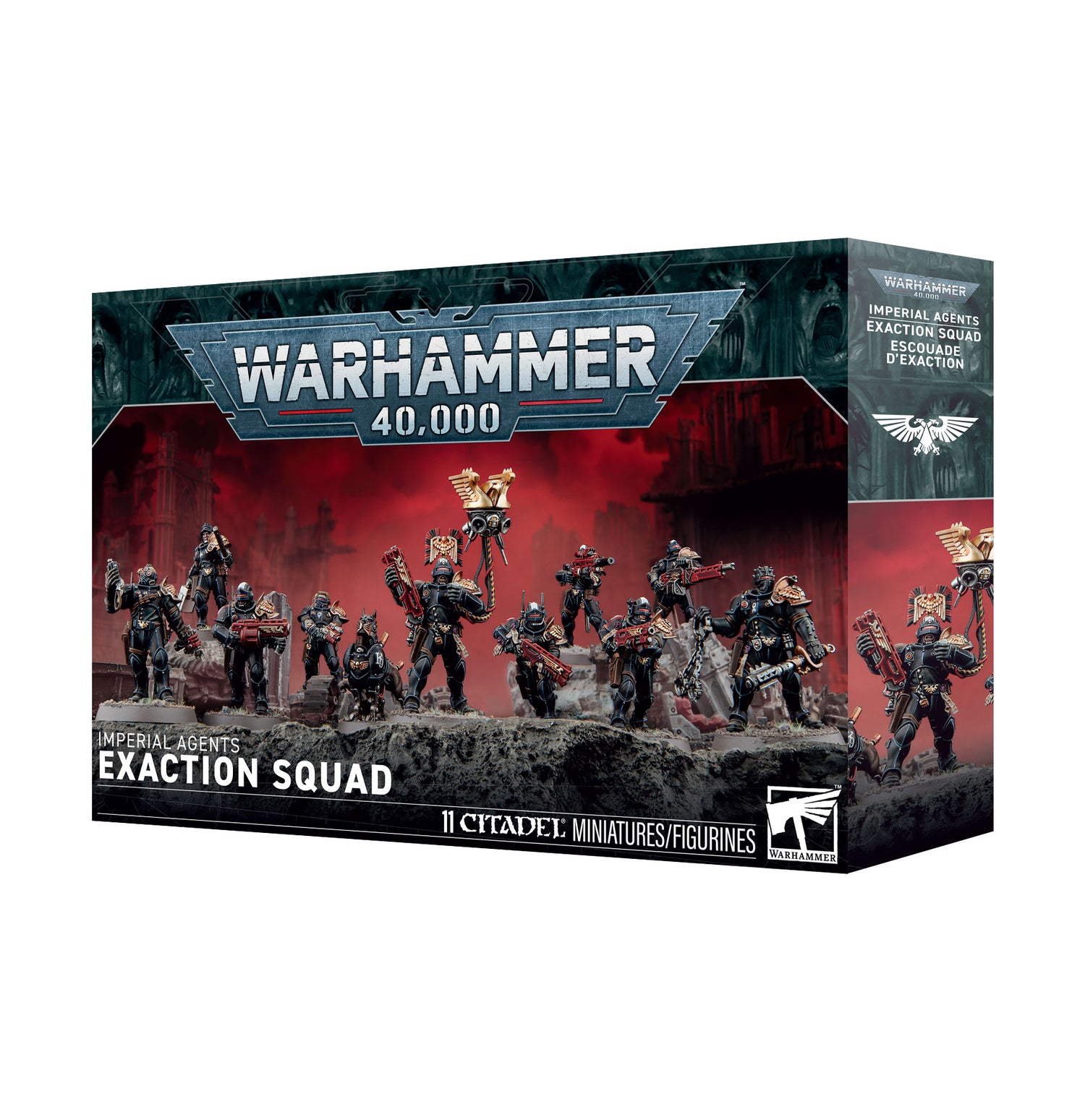 Warhammer 40k - Imperial Agents - Exaction Squad (PREORDER) August 8, 2026