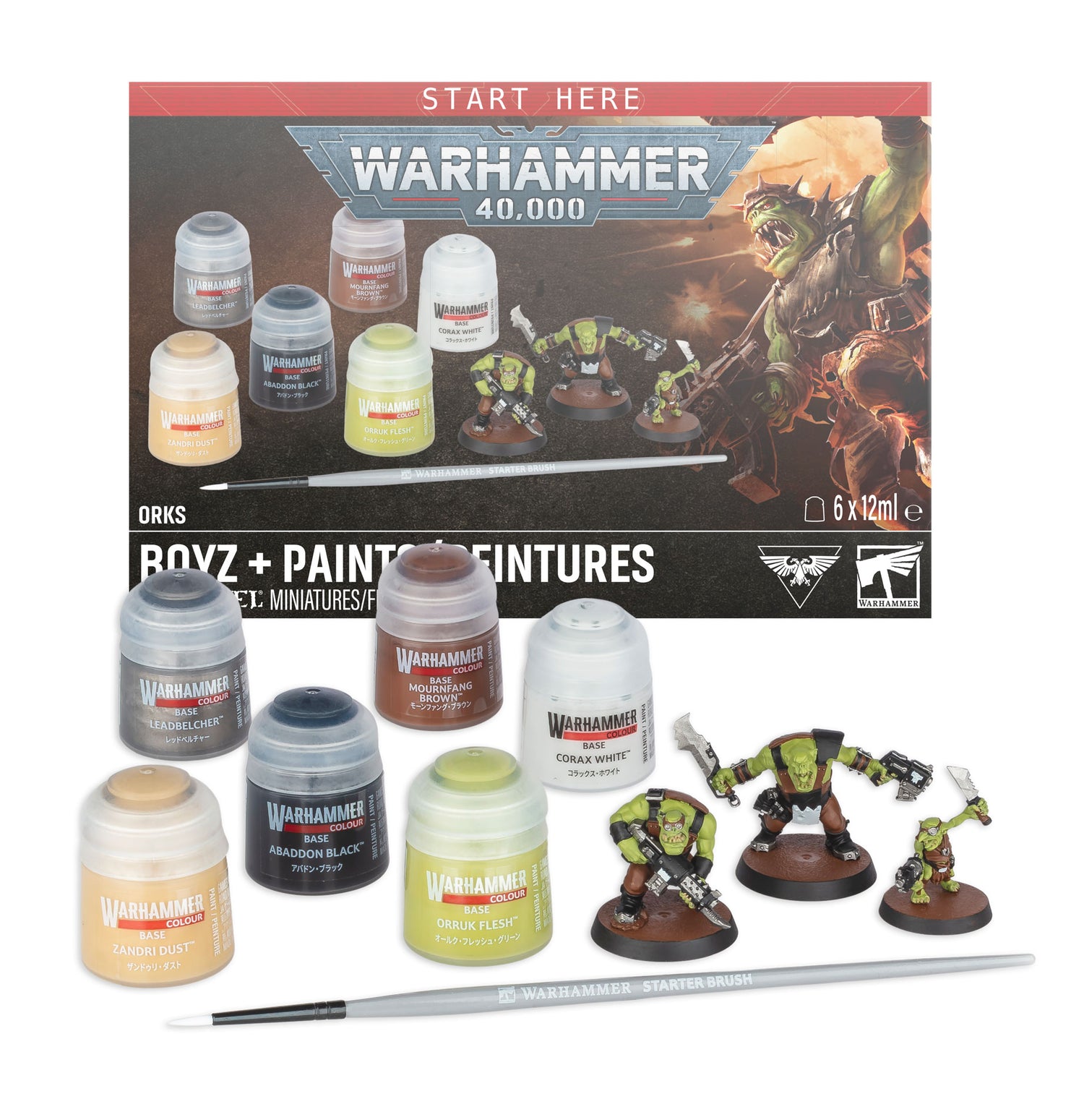 Warhammer 40k - Paints + Orks (PREORDER) July 25th, 2026