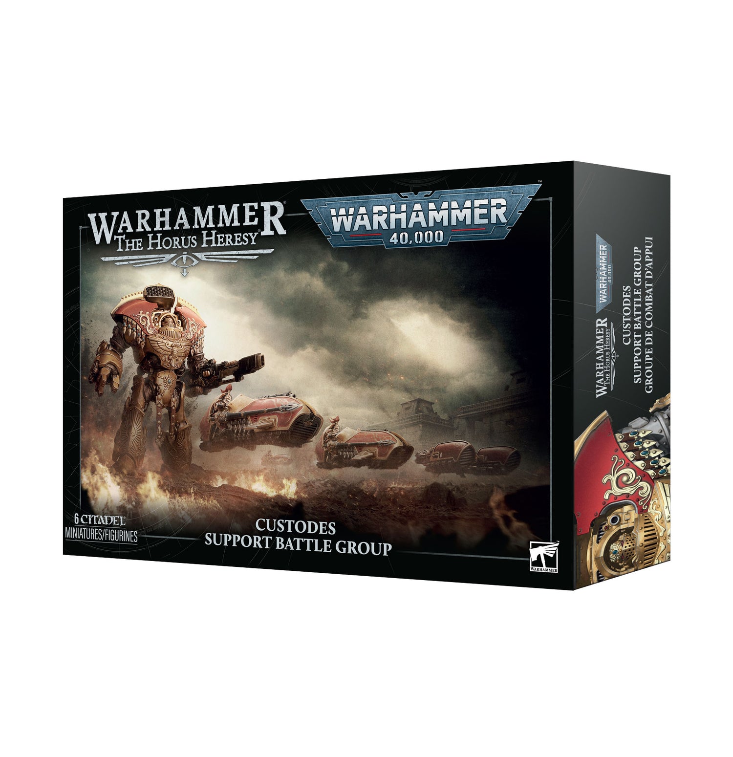 Horus Heresy - Adeptus Custodes - Support Battle Group (PREORDER) September 12, 2026