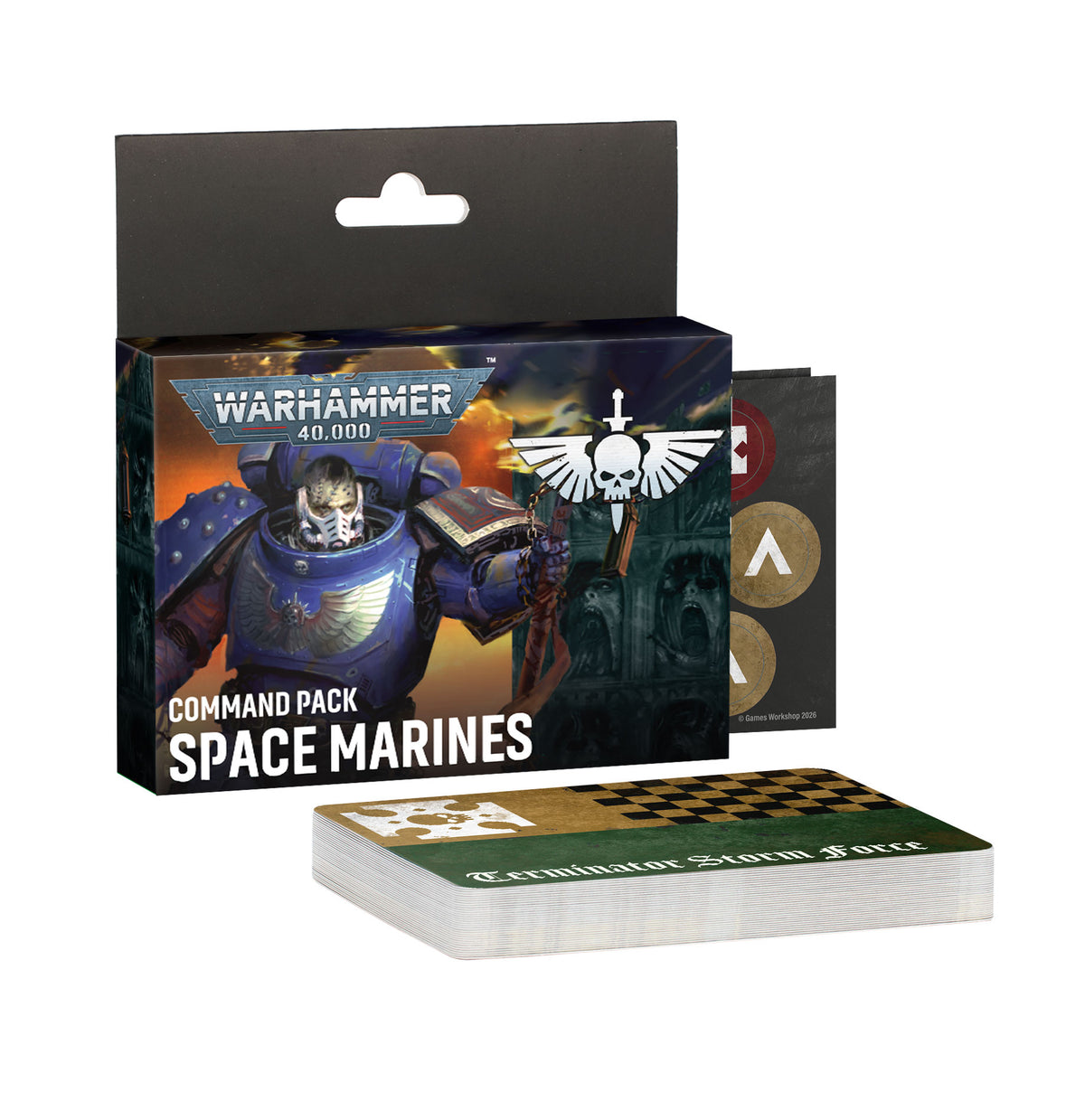 Warhammer 40k - Space Marines - Command Pack - (PREORDER) October 3, 2026