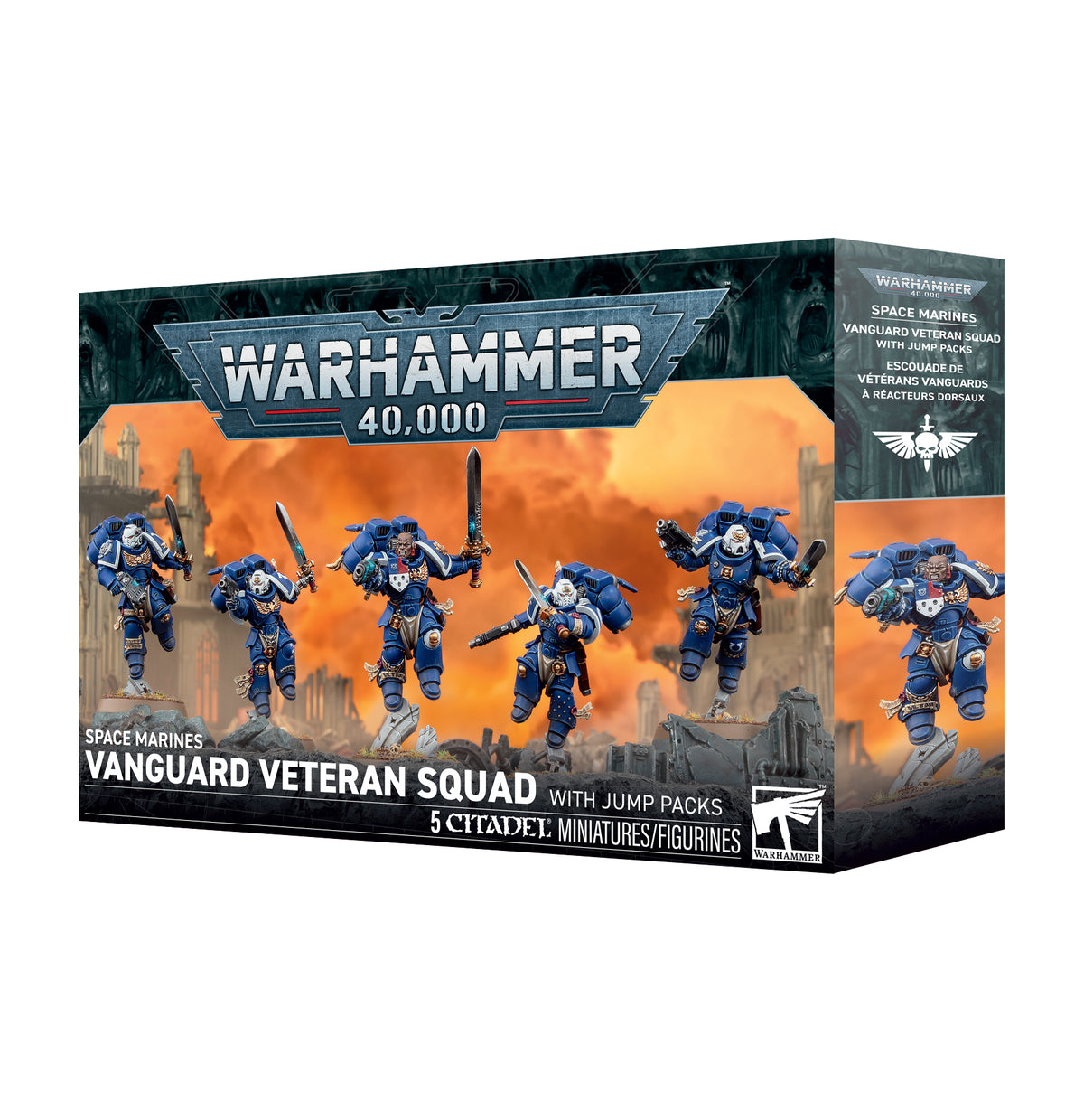 Warhammer 40k - Space Marines - Vanguard Veteran Squad with Jump Packs (PREORDER) October 3, 2026
