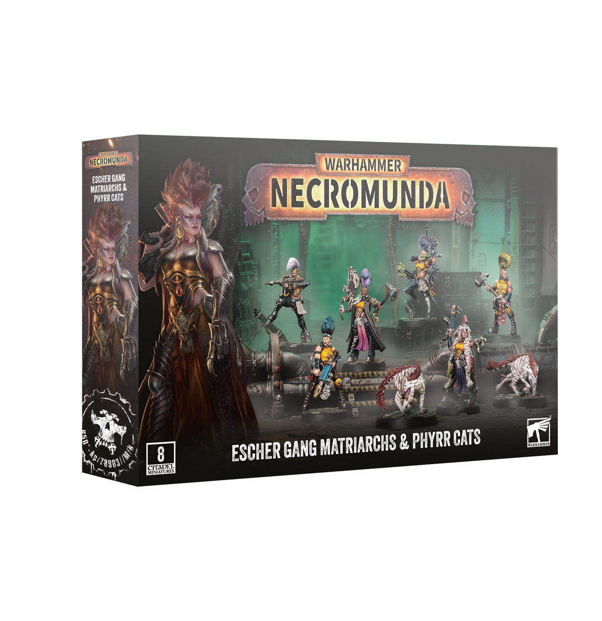 Necromunda - Escher - Gang Matriarchs & Phyrr (PREORDER) September 19, 2026