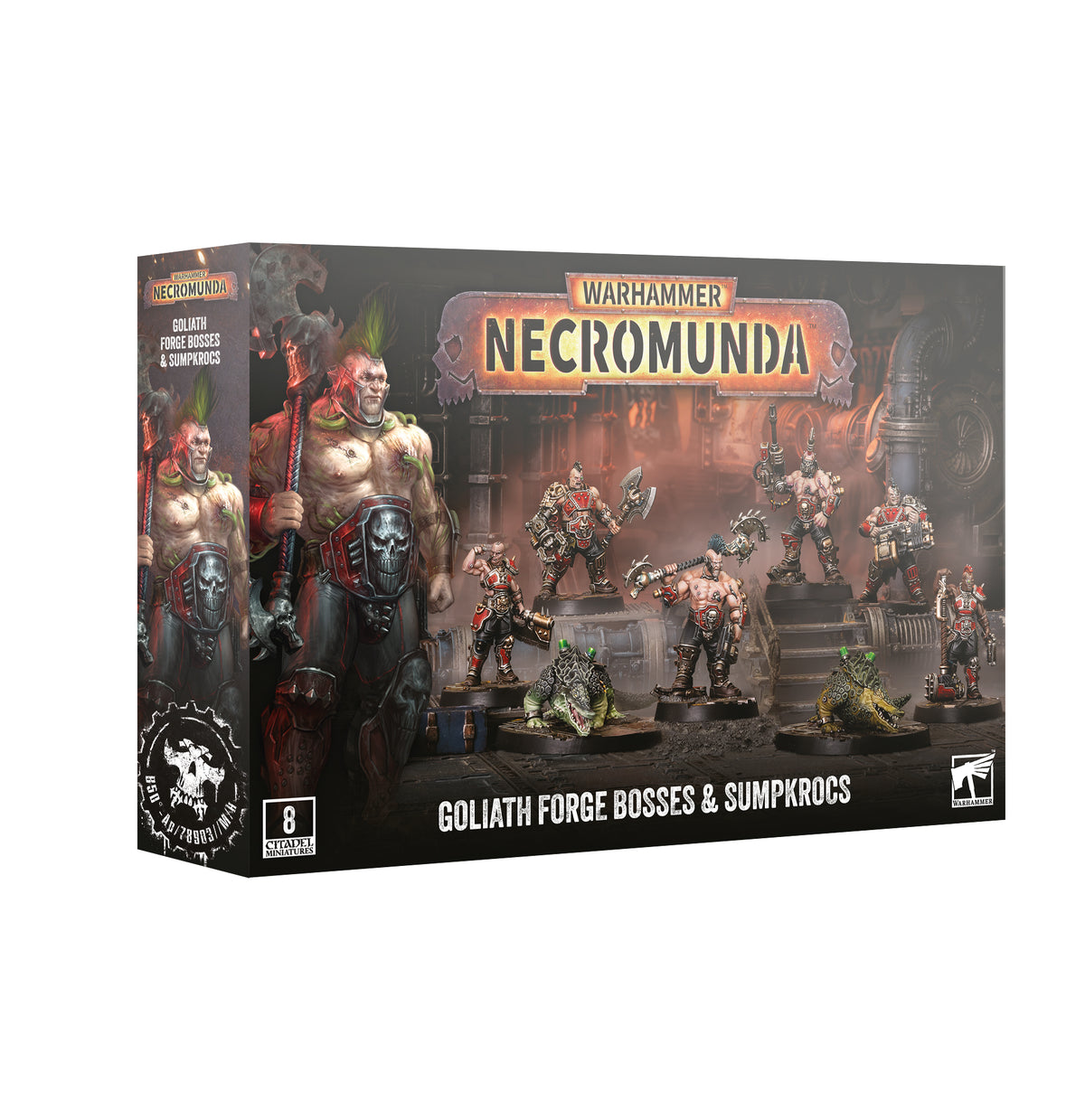 Necromunda - Goliath - Forge Bosses & Sumpkrocs (PREORDER) September 19, 2026