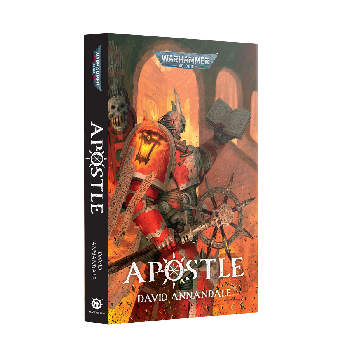 Black Library - Apostle (Paper Back) (PREORDER) October 17, 2026