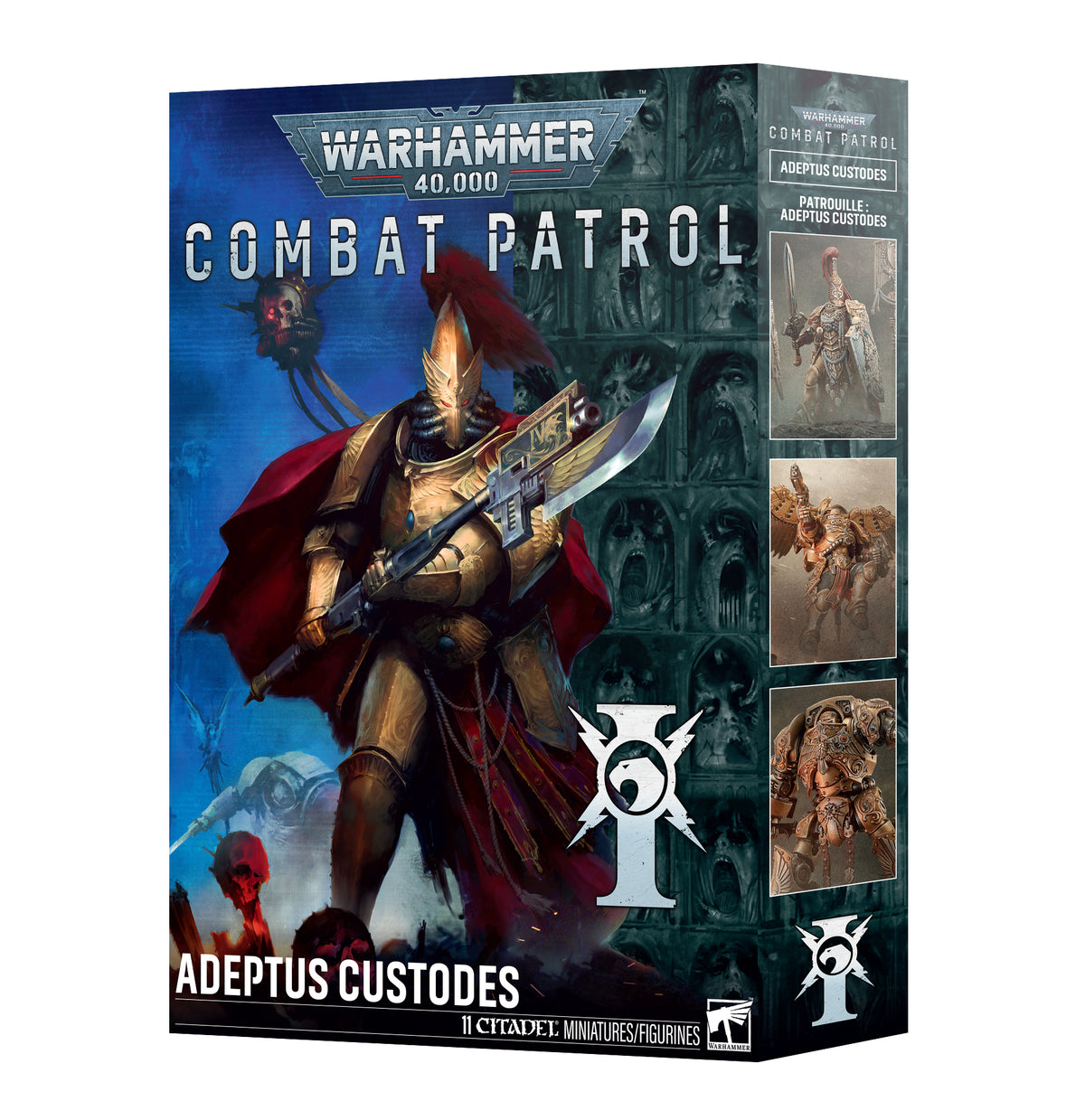 Warhammer 40k - Combat Patrol - Adeptus Custodes (PREORDER) October 17, 2026