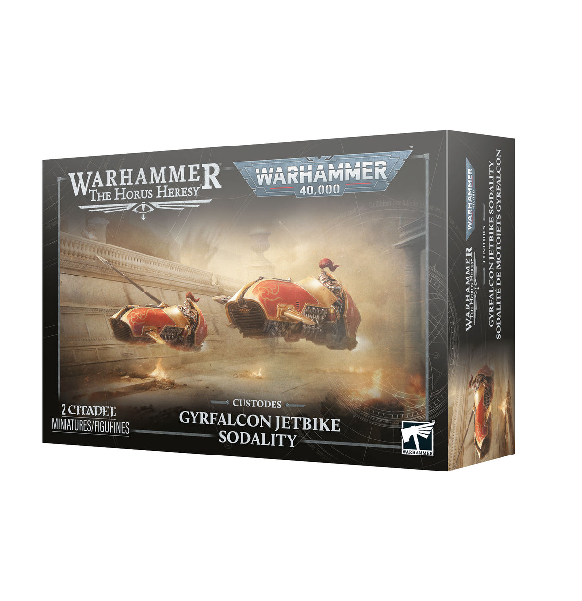 Warhammer 40k - Adeptus Custodes - Gyrfalcon Jetbike Sodality (PREORDER) October 17, 2026