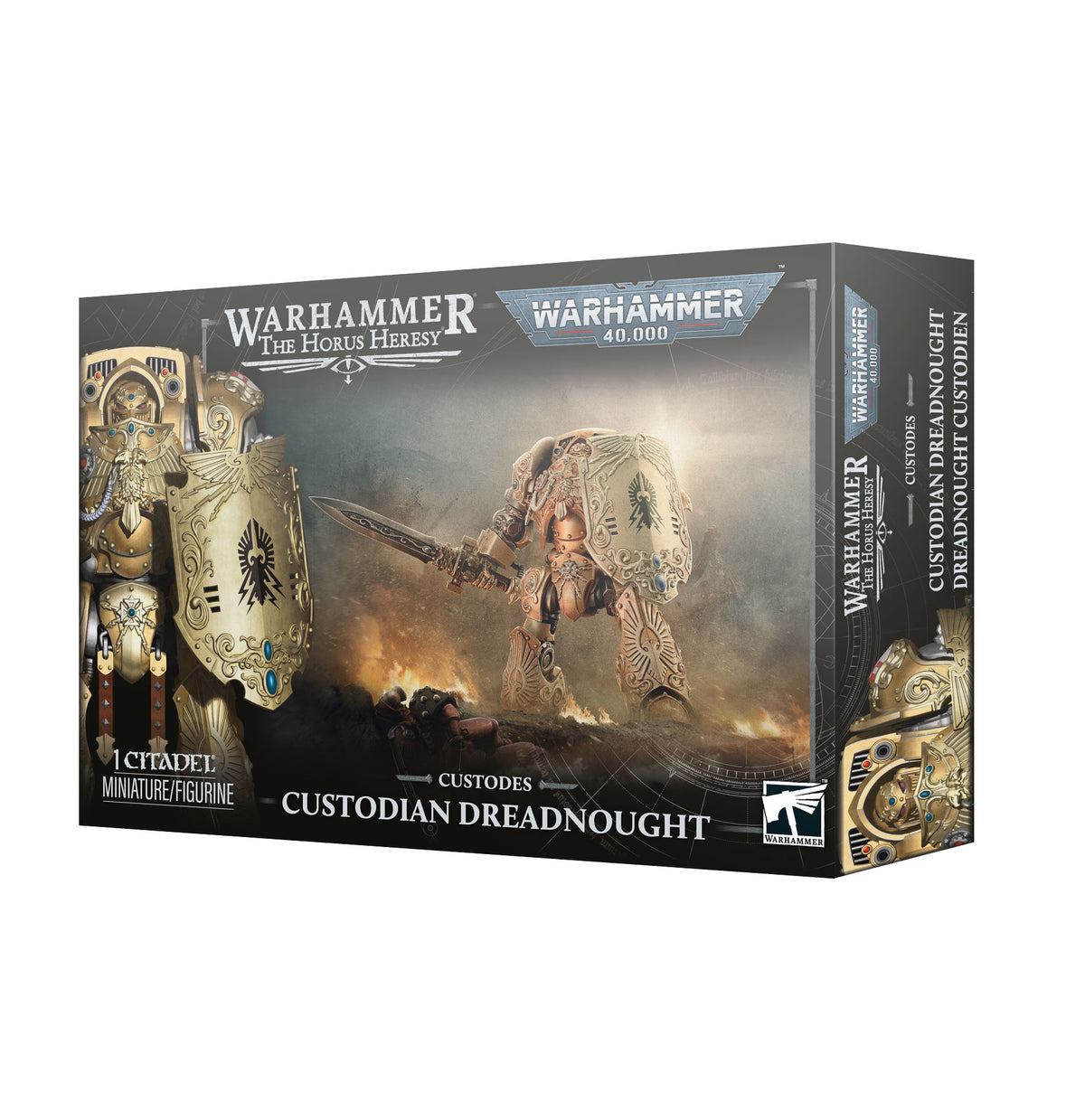 Warhammer 40k - Adeptus Custodes - Custodian Dreadnought (PREORDER) October 17, 2026