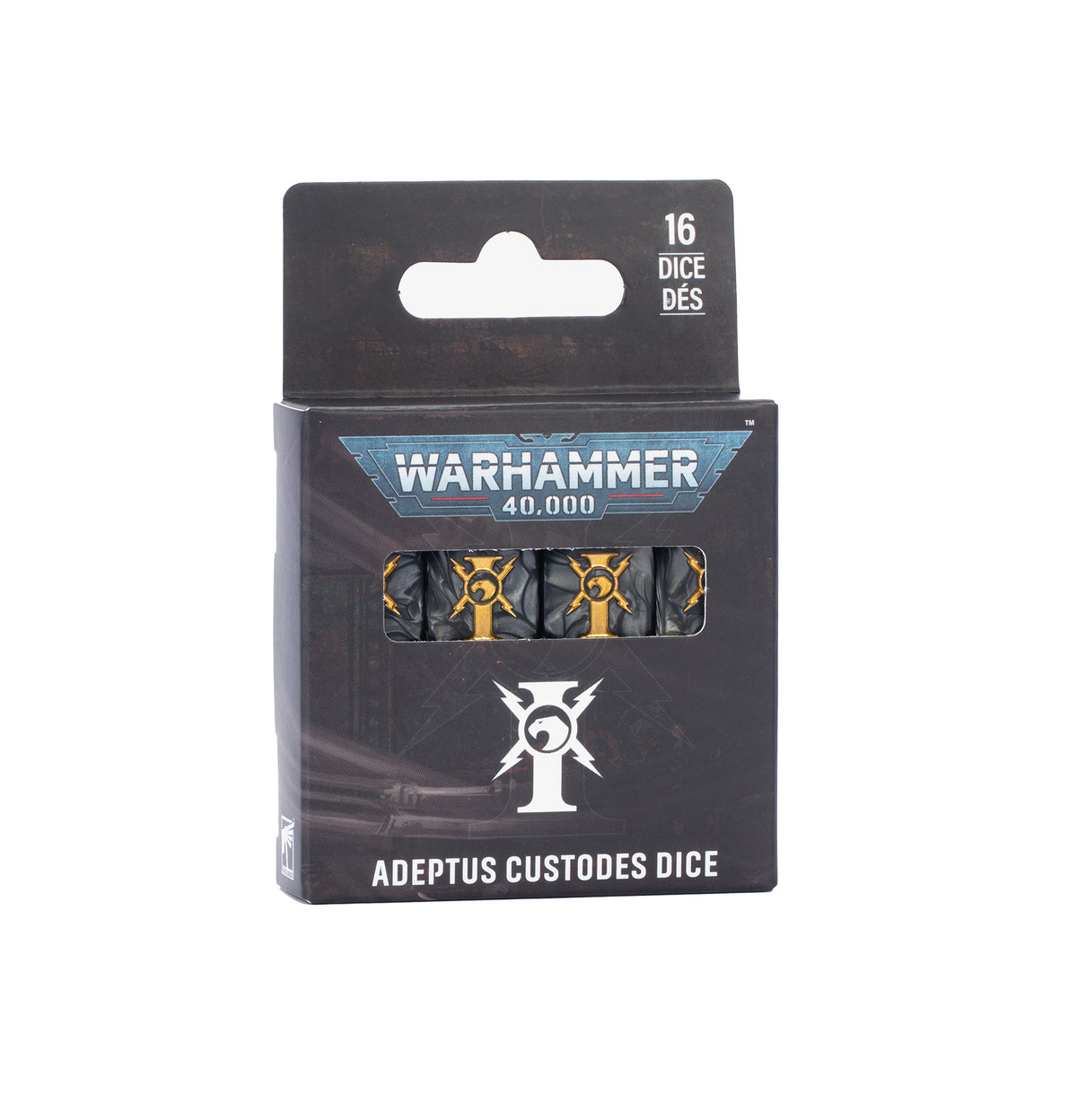 Warhammer 40k - Adeptus Custodes - Dice Set (PREORDER) October 17, 2026