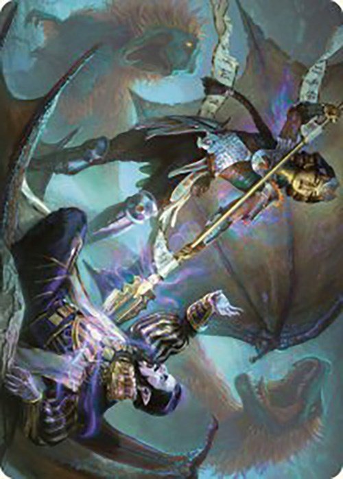 Huatli's Final Strike Art Card [The Lost Caverns of Ixalan Art Series] - Card Brawlers