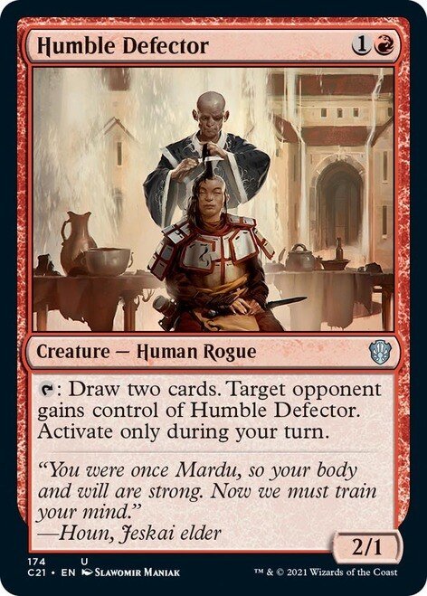 Humble Defector [Commander 2021] - Card Brawlers