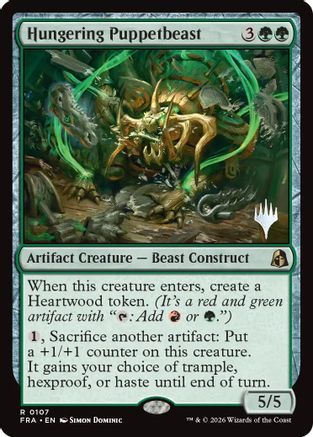 Hungering Puppetbeast (PPFRA-107) - Promo Pack: Reality Fracture Foil - Card Brawlers