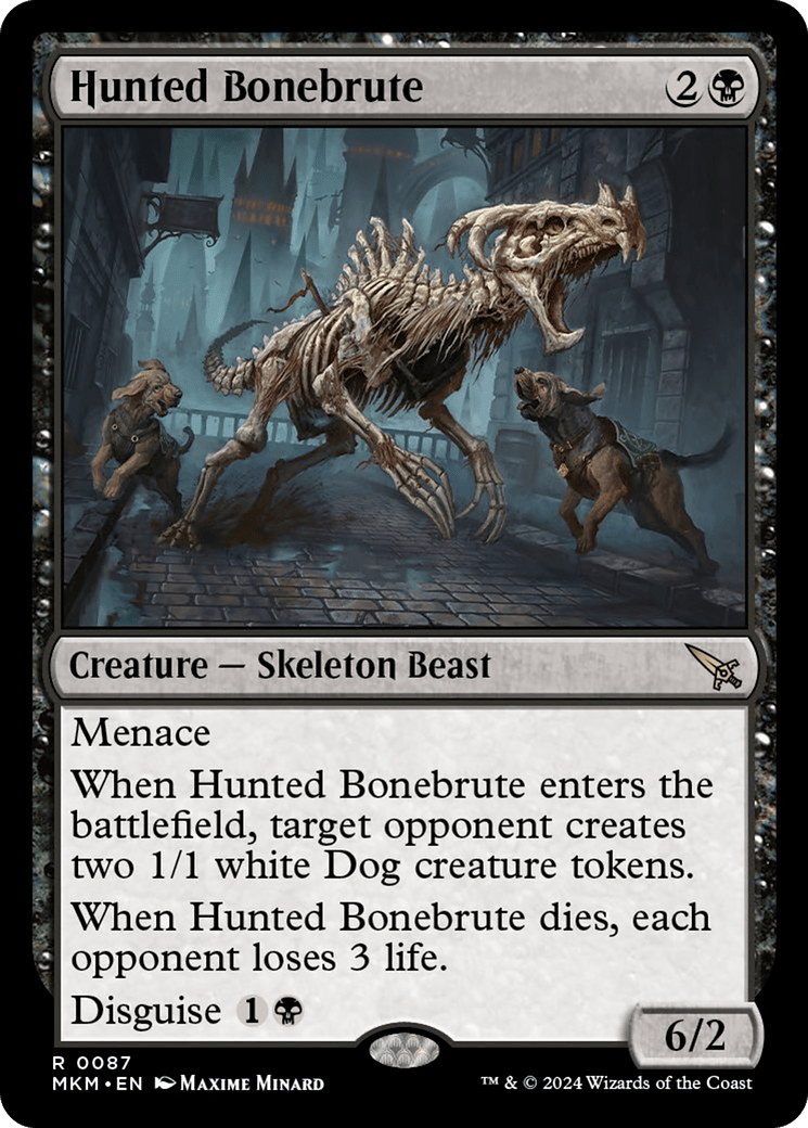 Hunted Bonebrute [Murders at Karlov Manor] - Card Brawlers
