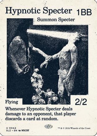 Hypnotic Specter (0044) (SLZ-044) - Secret Lair x MSCHF: The Zeta Set - Card Brawlers