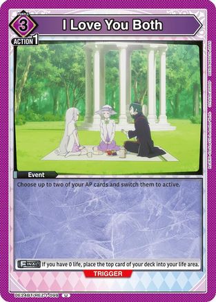 I Love You Both (UE24BT/REZ-1-099) - UE24BT ReZERO Starting Life in Another World - Card Brawlers