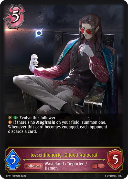 Iceschillendrig, Gilded Autocrat (BP11 - 069EN) [Bullet of Fate] - Card Brawlers