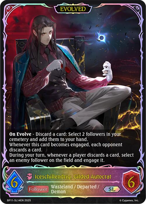 Iceschillendrig, Gilded Autocrat (Evolved) (BP11 - SL14EN) [Bullet of Fate] - Card Brawlers