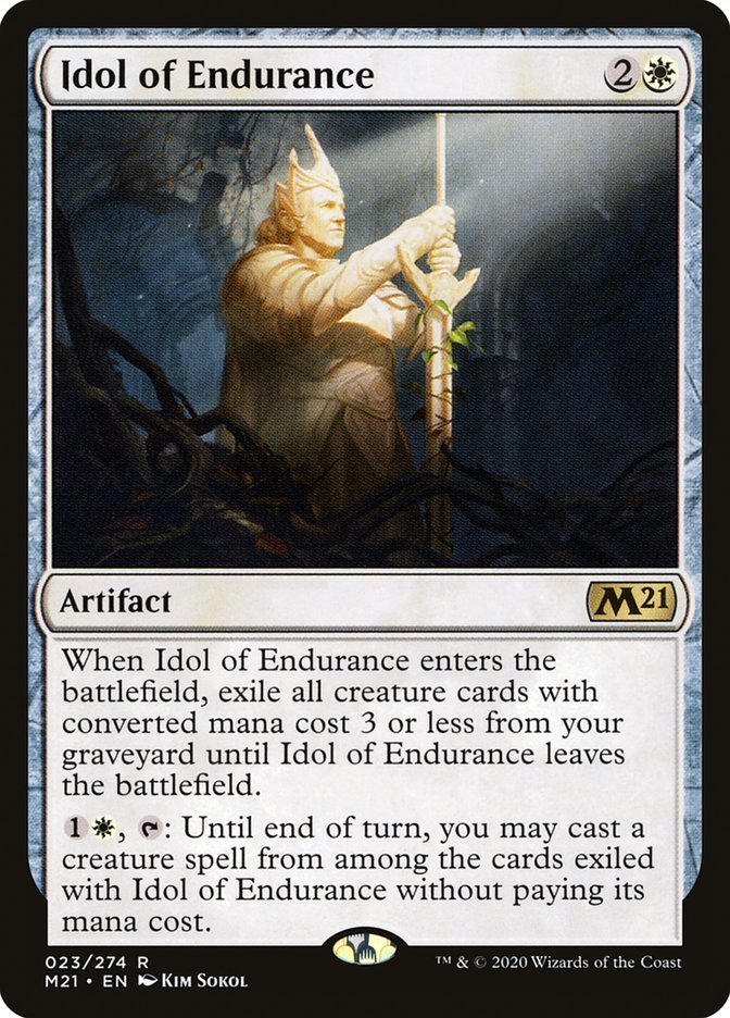 Idol of Endurance [Core Set 2021] - Card Brawlers