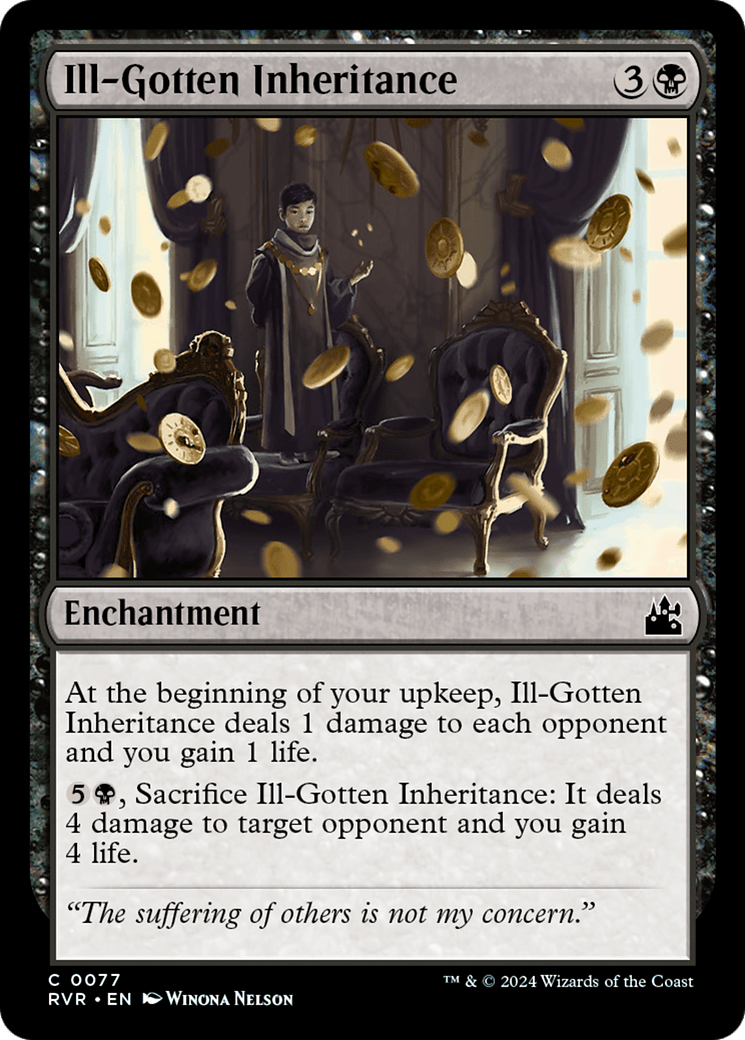 Ill - Gotten Inheritance [Ravnica Remastered] - Card Brawlers