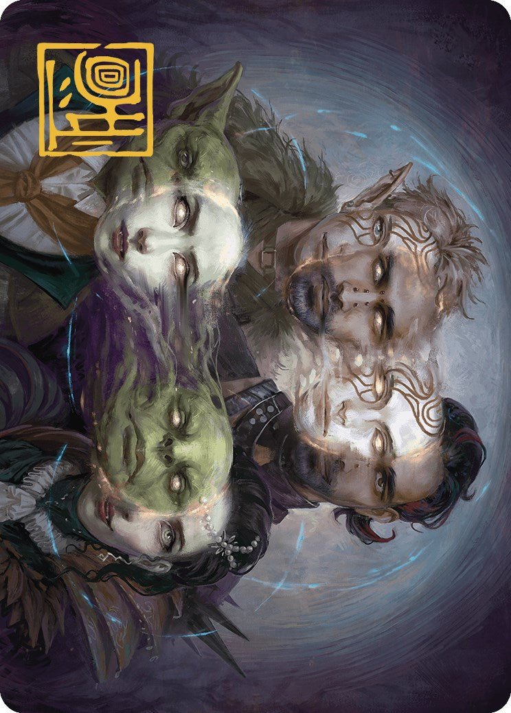 Illicit Masquerade Art Card (Gold - Stamped Signature) [Murders at Karlov Manor Art Series] - Card Brawlers
