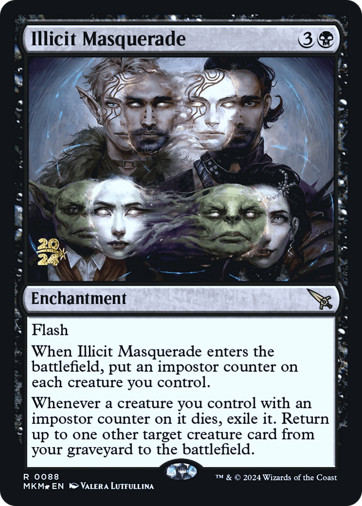 Illicit Masquerade [Murders at Karlov Manor Prerelease Promos] - Card Brawlers