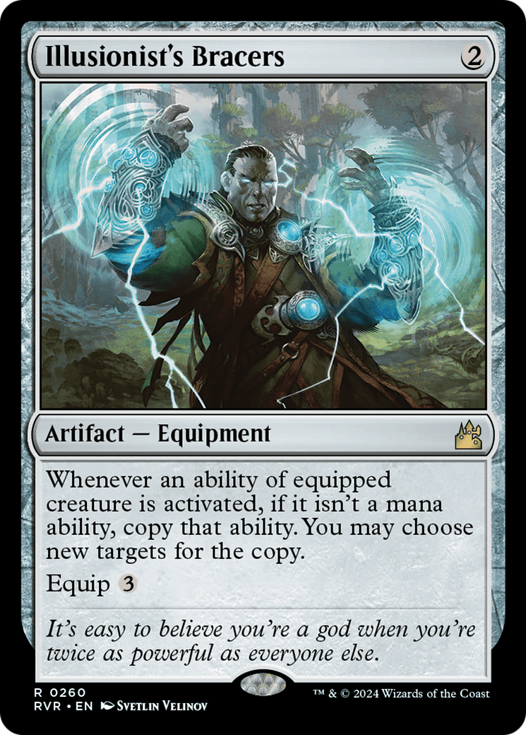 Illusionist's Bracers [Ravnica Remastered] - Card Brawlers