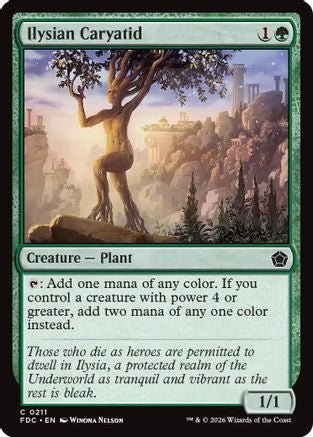 Ilysian Caryatid (FDC-211) - Commander: Foundations - Card Brawlers