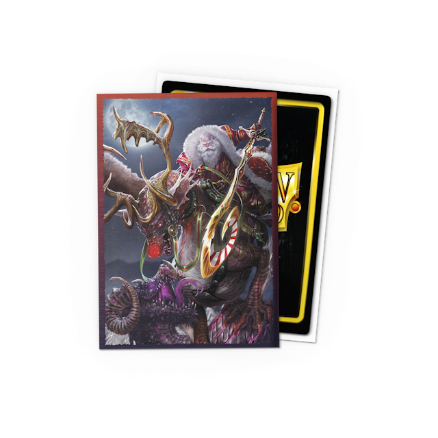 Dragon Shield Brushed Art Sleeves - Christmas ‘Sanno’ 60ct - Card Brawlers | Quebec | Canada | Yu-Gi-Oh!