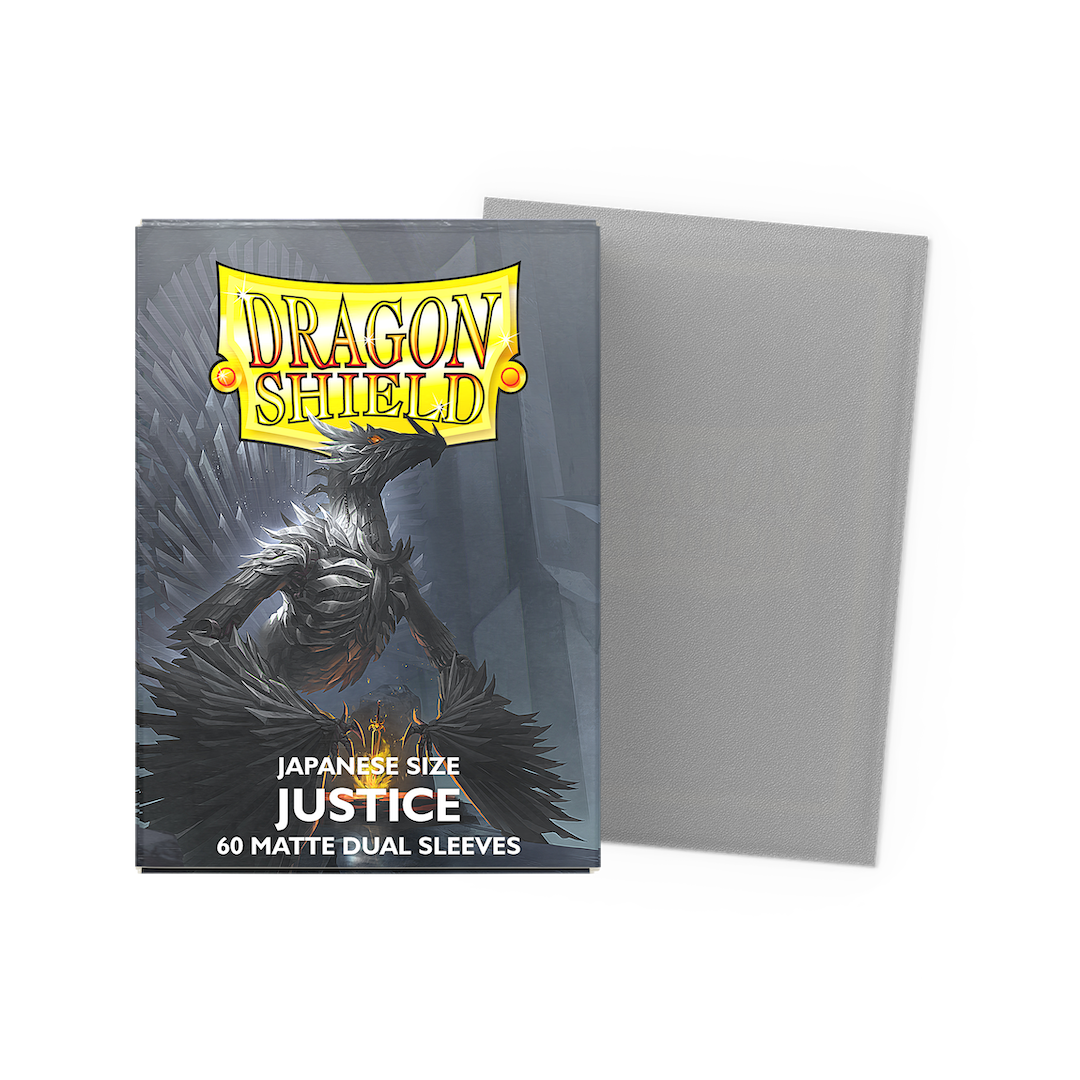 mecha card sleeves Dragon Shield Matte Dual Sleeves - Justice "Mecha Gladius"