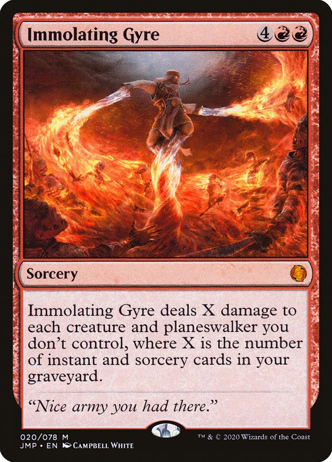 Immolating Gyre [Jumpstart] - Card Brawlers