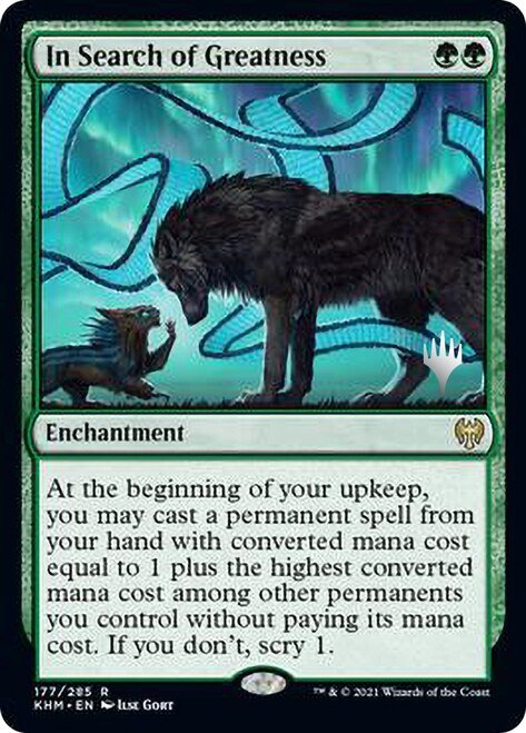 In Search of Greatness (Promo Pack) [Kaldheim Promos] - Card Brawlers