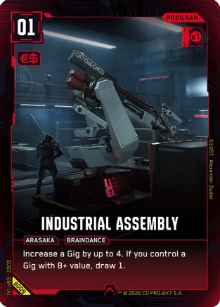 Industrial Assembly (B009) - Embracing Power Beta Starter Deck - Card Brawlers