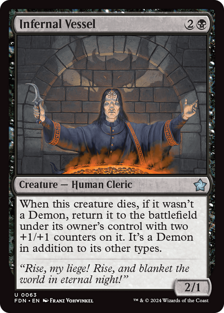 Infernal Vessel [Foundations] - Card Brawlers