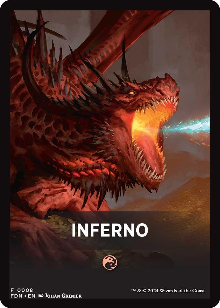 Inferno Theme Card [Foundations Tokens] - Card Brawlers