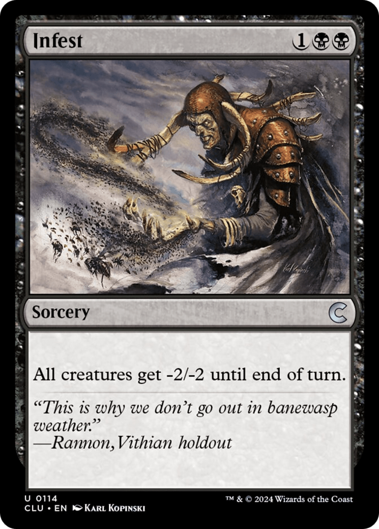 Infest [Ravnica: Clue Edition] - Card Brawlers