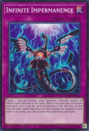 Infinite Impermanence (LAVD-ENL27) (LAVD-ENL27) - Legendary Arc-V Decks 1st Edition - Card Brawlers