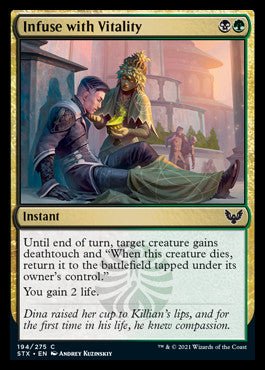 Infuse with Vitality [Strixhaven: School of Mages] - Card Brawlers