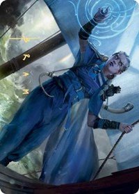 Inga Rune - Eyes Art Card (Gold - Stamped Signature) [Kaldheim Art Series] - Card Brawlers